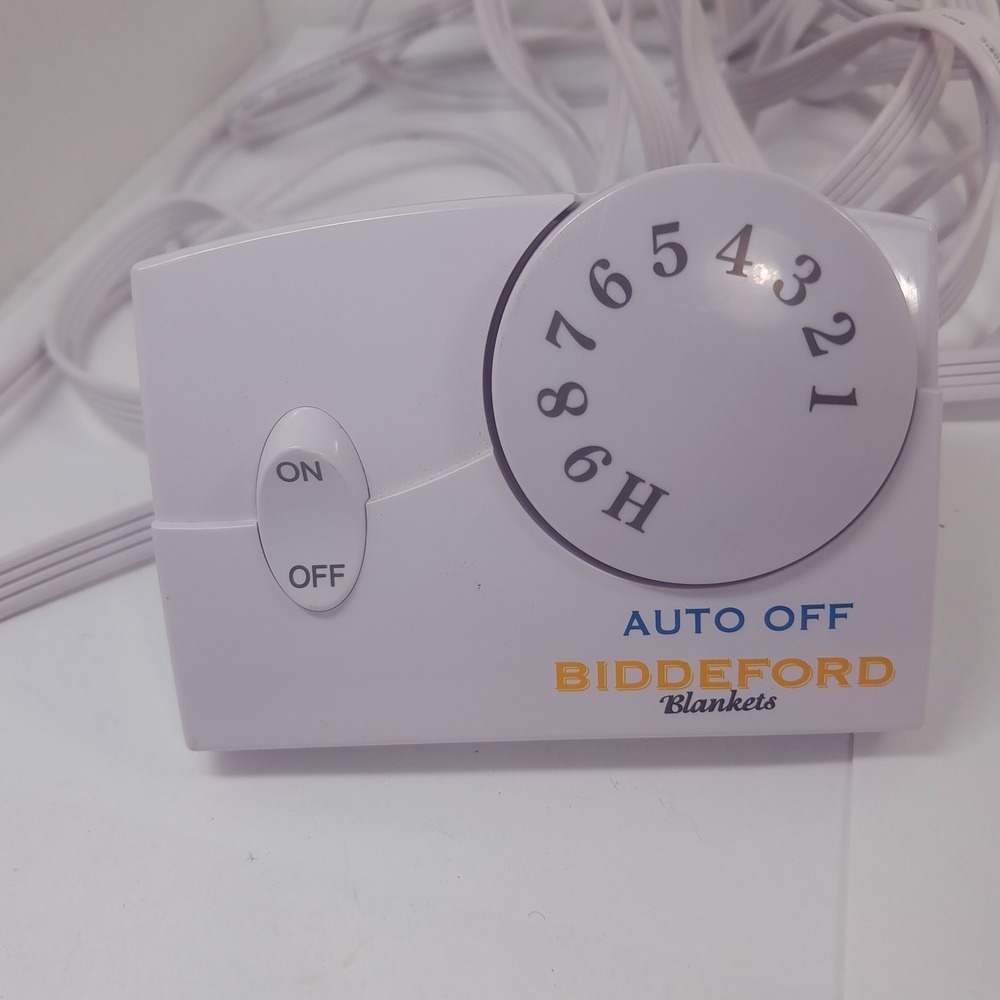 Biddeford TC11BA Electric heated Blanket 4 Prong Control controller power supply
